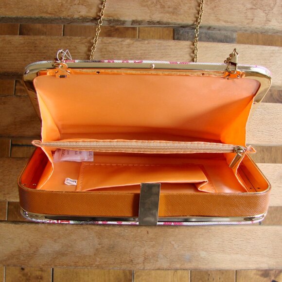 Miss Vogue Magazine Purse Bag Clutch Cara Delevingne Shoulder Chain RARE - Picture 9 of 9